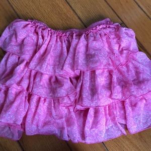 Abercrombie kids girls ruffle skirt M/12